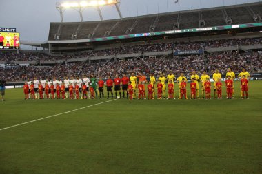 Paris Saint-Germain, Tottenham Hotspur 'a karşı 22 Temmuz 2017' de Orlando Florida 'daki Citrus Bowl' da.   