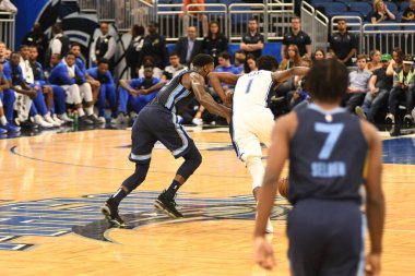 Orlando Magic 10 Ekim 2018 tarihinde Orlando Florda 'daki Amway Center' da Memphis Grizzilies 'e ev sahipliği yaptı..  
