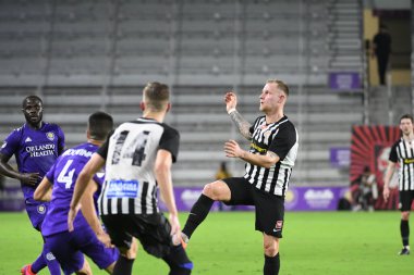 Orlando City SC, 18 Şubat 2020 'de Exploria Stadyumu' nda oynanan Dostça Maç 'ta KR Reykjavk' a ev sahipliği yaptı..