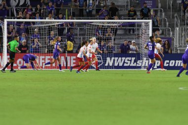 Orland Pride, 25 Ağustos 2018 'de Orlando Florida' daki Exploria Stadyumu 'nda Chicago Red Stars' a ev sahipliği yapıyor..  