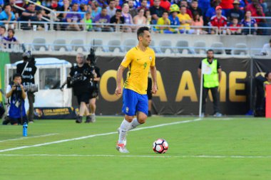 Brezilya, 8 Haziran 2016 tarihinde Orlando Florida 'daki Copa America Centenario' da Haiti ile karşılaştı..