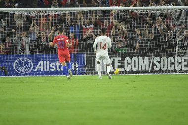 Amerikan Futbol Takımı 15 Kasım 2019 Cuma günü Orlando Florida 'daki Exploria Stadyumu' nda oynanan Concacaf Uluslar Ligi karşılaşmasında Kanada 'ya ev sahipliği yapmaktadır.