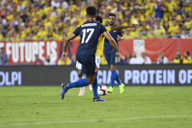 ABD Kolombiya 'ya karşı Raymond James Stadyumu' nda 11 Ekim 2018 'de.  