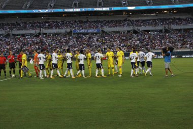 Paris Saint-Germain, Tottenham Hotspur 'a karşı 22 Temmuz 2017' de Orlando Florida 'daki Citrus Bowl' da.   