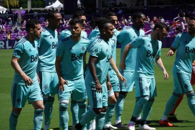 Orlando City SC 20 Nisan 2019 'da Orlando City Stadyumu' nda Vancouver Whitecaps 'a ev sahipliği yapıyor..  