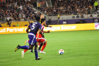 Orlando City SC, 8 Mayıs 2015 'te Florida' daki Kamp Dünyası Stadyumu 'nda Los Angeles Galaksisi' ne ev sahipliği yaptı..