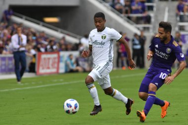 Orlando City 8 Nisan 2018 'de Orlando Florida' daki Exploria Stadyumu 'nda Portland Timbers' a ev sahipliği yaptı.. 