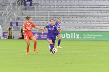 Orlando Pride 28 Haziran 2018 'de Orlando City Stadyumu' nda Houston Dash 'e ev sahipliği yaptı..  