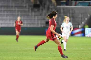 ABD, 7 Mart 2018 tarihinde Orlando City Stadyumu 'ndaki SheBelives Kupası' nda İngiltere ile karşı karşıya geldi..  