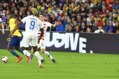 ABD Erkekler Milli Takımı 21 Mart 2019 'da Orlando City Stadyumu' nda Ekvador Milli Takımı 'na ev sahipliği yaptı.. 