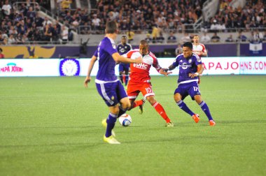 Orlando City SC, 8 Mayıs 2015 'te Florida' daki Kamp Dünyası Stadyumu 'nda Los Angeles Galaksisi' ne ev sahipliği yaptı..