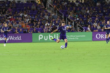 Orlando City 26 Temmuz 2018 'de Florida Exploria Stadyumu' nda NYC FC 'ye ev sahipliği yaptı. Fotoğraf: Marty Jean-Louis