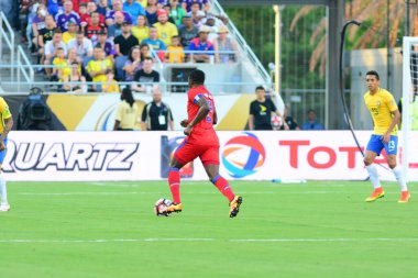 Brezilya, 8 Haziran 2016 tarihinde Orlando Florida 'daki Copa America Centenario' da Haiti ile karşılaştı.. 