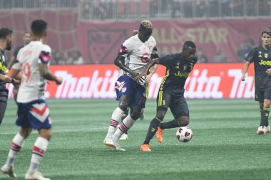 1 Ağustos 2018 tarihinde Atlanta 'daki Mercedez Benz Stadyumu' nda tüm yıldızlar Juventus 'a karşı..  