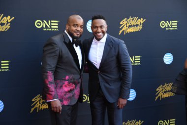 24 Mart 2018 Cumartesi günü Las Vegas 'taki Orleans Resort' ta düzenlenen 33. Yıldız Ödülleri Kırmızı Halı sırasında ünlüler.