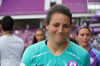 Orlando Pride 14 Nisan 2019 'da Orlando City Stadyumu' nda Portand Thorns 'a ev sahipliği yapıyor. 