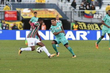 Fluminense, Florida Kupası 'nda 15 Ocak 2018' de Orlando Florida 'da oynanan Spektrum Stadyumu' nda Barcelona SC 'ye karşı.. 