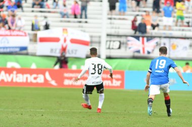 13 Ocak 2018 'de Orlando Florida' daki Spektrum Stadyumu 'nda düzenlenen Florida Kupası' nda Korucular Corinthianlara karşı..