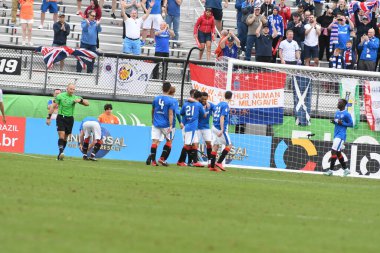 13 Ocak 2018 'de Orlando Florida' daki Spektrum Stadyumu 'nda düzenlenen Florida Kupası' nda Korucular Corinthianlara karşı..