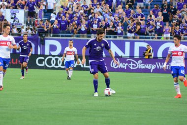 Orlando City, 24 Ağustos 2016 'da Orlando Florida' daki Kamp Dünyası Stadyumunda Toronto FC 'ye ev sahipliği yaptı..