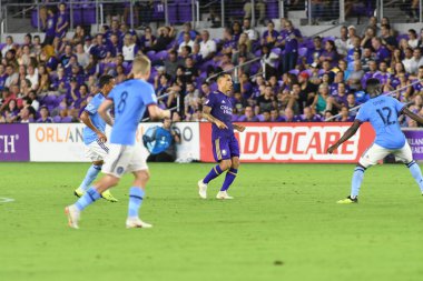 Orlando City 26 Temmuz 2018 'de Florida Exploria Stadyumu' nda NYC FC 'ye ev sahipliği yaptı. Fotoğraf: Marty Jean-Louis