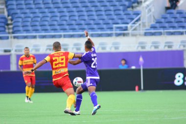 Orlando City SC, 29 Haziran 2016 'da Orlando Florida' daki Kamp Dünyası Stadyumu 'nda Fort Lauderdale Strikers' a ev sahipliği yaptı..