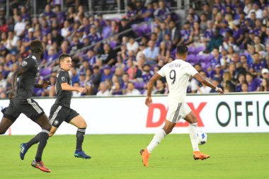 Orlando City 21 Nisan 2018 'de Orlando Florida' daki Exploria Stadyumu 'nda San Jose depremlerine ev sahipliği yaptı..  