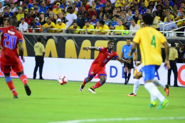 Brezilya, 8 Haziran 2016 tarihinde Orlando Florida 'daki Copa America Centenario' da Haiti ile karşılaştı..