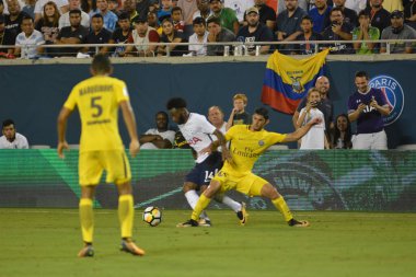 Paris Saint-Germain, Tottenham Hotspur 'a karşı 22 Temmuz 2017' de Orlando Florida 'daki Citrus Bowl' da.   