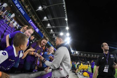 Orlando City SC, 10 Mart 2018 'de Orlando City Stadyumu' nda Minnesota United FC 'ye ev sahipliği yaptı..  