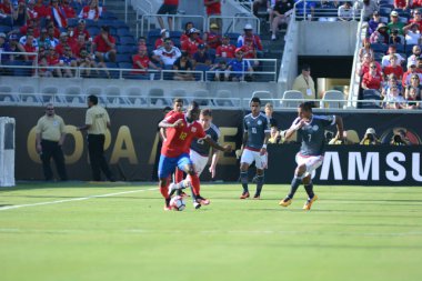 Kosta Rika, Copa America Centenario sırasında Paraguay ile Orlando Florida 'daki Dünya Kampı Stadyumu' nda karşılaştı..