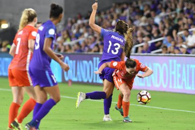 Orlando Pride 28 Haziran 2018 'de Orlando City Stadyumu' nda Houston Dash 'e ev sahipliği yaptı..  