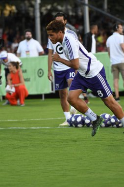 30 Temmuz 2019 'da Orlando Florida' da Disney 'in Vahşi Spor Dünyası' nda MLS All-Star Yetenek Yarışması.