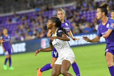 Orlando Pride, 23 Mayıs 2018 'de Orlando Florida' daki Exploria Stadyumu 'nda Kuzey Carolina Cesareti' ne ev sahipliği yapmaktadır..  