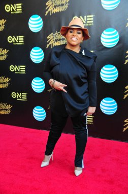 20 Şubat 2016 'da Las Vegas' taki Orleans Arena 'da düzenlenen 31. Yıldız Ödülleri sırasında kırmızı halı..  