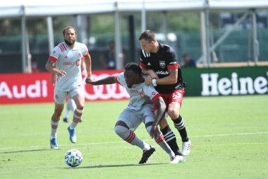 Toronto FC, 13 Temmuz 2020 tarihinde Orlando Florida 'da düzenlenen ESPN Wild World of Sports' ta düzenlenen MLS Back Tournament sırasında D.C. United ile karşı karşıya geldi.. 
