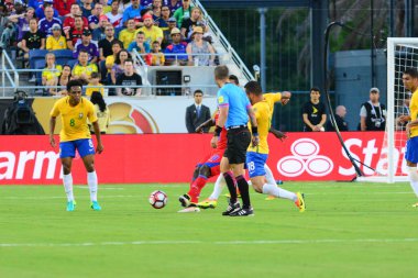Brezilya, 8 Haziran 2016 tarihinde Orlando Florida 'daki Copa America Centenario' da Haiti ile karşılaştı..