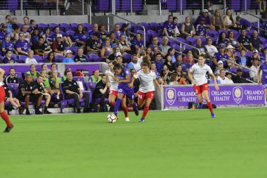 Orland Pride, 25 Ağustos 2018 'de Orlando Florida' daki Exploria Stadyumu 'nda Chicago Red Stars' a ev sahipliği yapıyor.. 