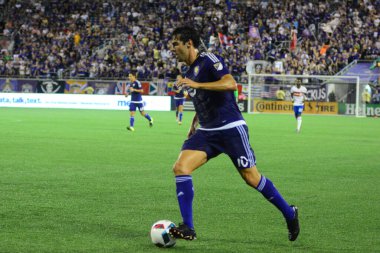 Orlando City, 24 Ağustos 2016 'da Orlando Florida' daki Kamp Dünyası Stadyumunda Toronto FC 'ye ev sahipliği yaptı..