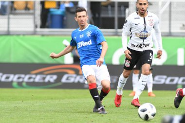 13 Ocak 2018 'de Orlando Florida' daki Spektrum Stadyumu 'nda düzenlenen Florida Kupası' nda Korucular Corinthianlara karşı..