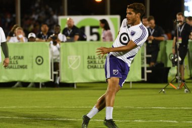 30 Temmuz 2019 'da Orlando Florida' da Disney 'in Vahşi Spor Dünyası' nda MLS All-Star Yetenek Yarışması. 