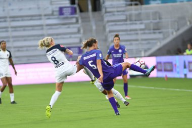 Orlando Pride, 23 Mayıs 2018 'de Orlando Florida' daki Exploria Stadyumu 'nda Kuzey Carolina Cesareti' ne ev sahipliği yapmaktadır..  