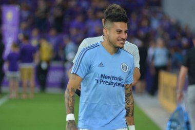 Orlando City 26 Temmuz 2018 'de Florida Exploria Stadyumu' nda NYC FC 'ye ev sahipliği yaptı. Fotoğraf: Marty Jean-Louis