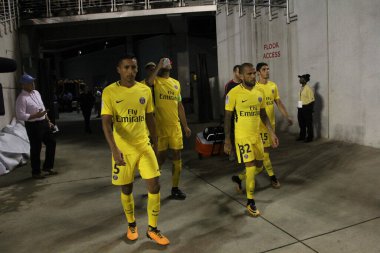 Paris Saint-Germain, Tottenham Hotspur 'a karşı 22 Temmuz 2017' de Orlando Florida 'daki Citrus Bowl' da.   