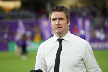 Orlando City 21 Temmuz 2019 tarihinde Florida, Orlando 'da Exploria Stadyumu' nda New York Red Bulls 'a ev sahipliği yaptı..