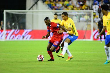 Brezilya, 8 Haziran 2016 tarihinde Orlando Florida 'daki Copa America Centenario' da Haiti ile karşılaştı..
