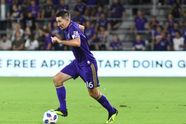 Orlando City 26 Temmuz 2018 'de Florida Exploria Stadyumu' nda NYC FC 'ye ev sahipliği yaptı. Fotoğraf: Marty Jean-Louis