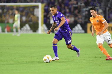 Orlando City SC, 22 Eylül 2018 'de Florida Exploria Stadyumu' nda Houston Dynamo 'yu ağırladı..