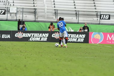 13 Ocak 2018 'de Orlando Florida' daki Spektrum Stadyumu 'nda düzenlenen Florida Kupası' nda Korucular Corinthianlara karşı..