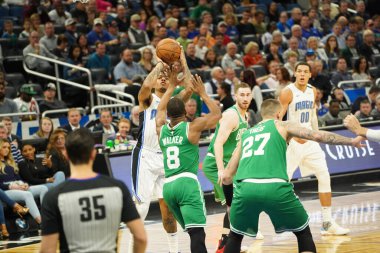 Orlando Magic, Boston Celtics 'i 24 Ocak 2020' de Orlando, Florida 'da Amway Center' da ağırladı. 